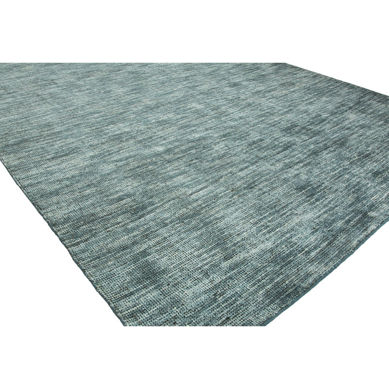 Neva Wool Area Rug in Blue, 8'6" x 11'6"