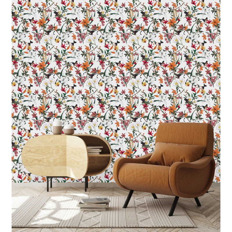 Panneau de papier peint, L 2,08 pi x L 10,42 pi