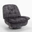 Fauteuil pivotant inclinable avec support pour téléphone portable pour chambre à coucher-1554596785