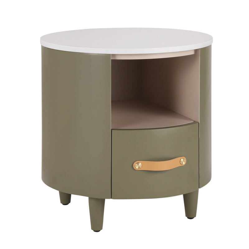 Table de chevet Modern, Vert