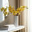 Stoneware Decorative Vase with Textured Raised Rectangular Stud Accents and Cylindrical Silhouette-753683562