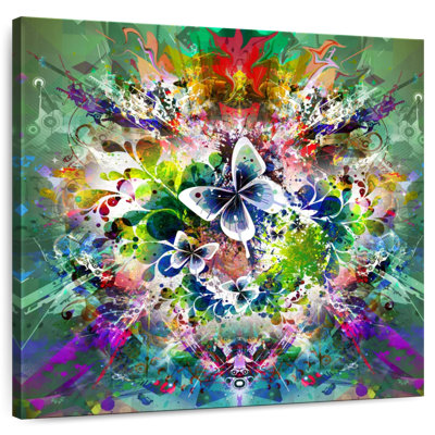 Colorful Butterfly Abstract