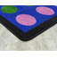 Tapis bleu éducatif touffeté à pois-1449476700