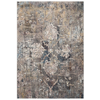 Macdonald Damask Area Rug