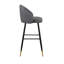 Chaise de bar en cuir Keliyah-148211008