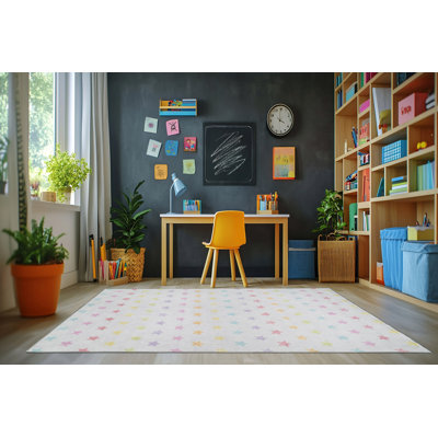 Tapis ivoire Trym