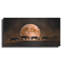 Loon Peak® «Moonrise Over The Badlands» par Gordon Semmens, art mural en métal-710570105