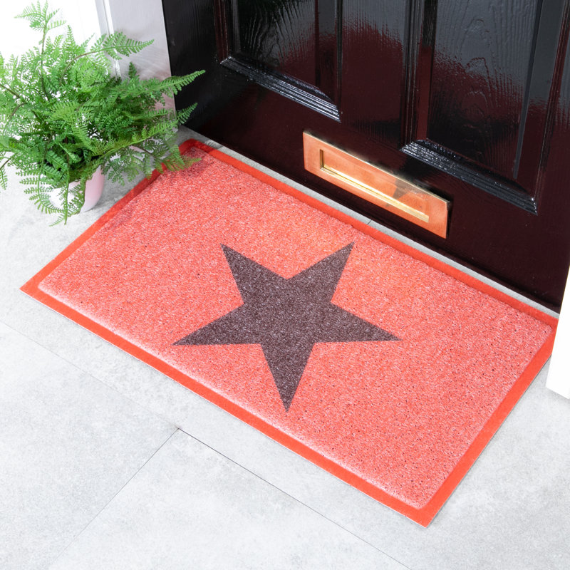Montalba Non-Slip Floral Doormat