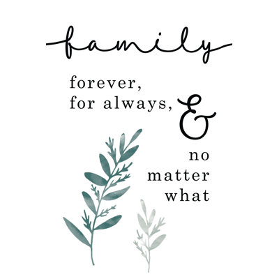 Forever For Always - Wrapped Canvas Print