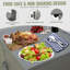 Îlot de cuisine extérieur avec rangement, aluminium, housse de protection