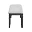 Banc de salle à manger rembourré 1pc