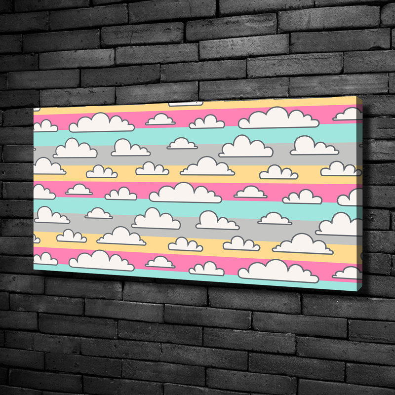 Cloud - No Frame Print on Canvas