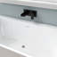 67' Wall-Mount Acrylic Bathtub Deep Soaking Bathtub
