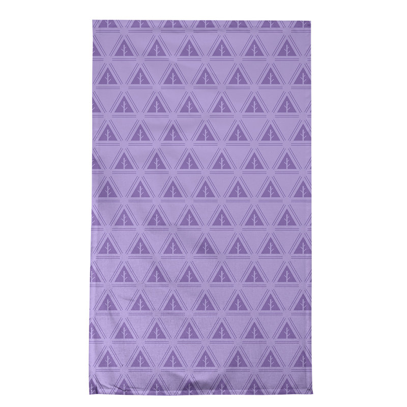 Theo Nath Tea Towel Kitchen Towel, Light Purple/Dark Purple, Poly Twill