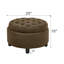 Table basse ronde avec rangement 25 pouces-9434481