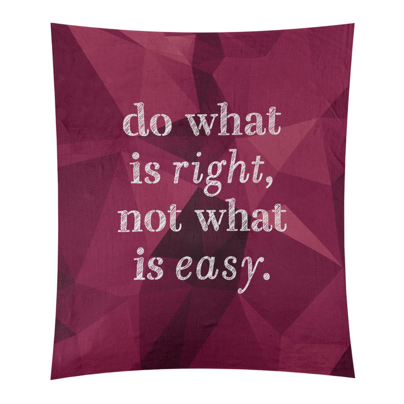 Polyester Tapestry, 60" H x 51" W, Spinel