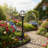 Globe Outdoor Floor Lamp