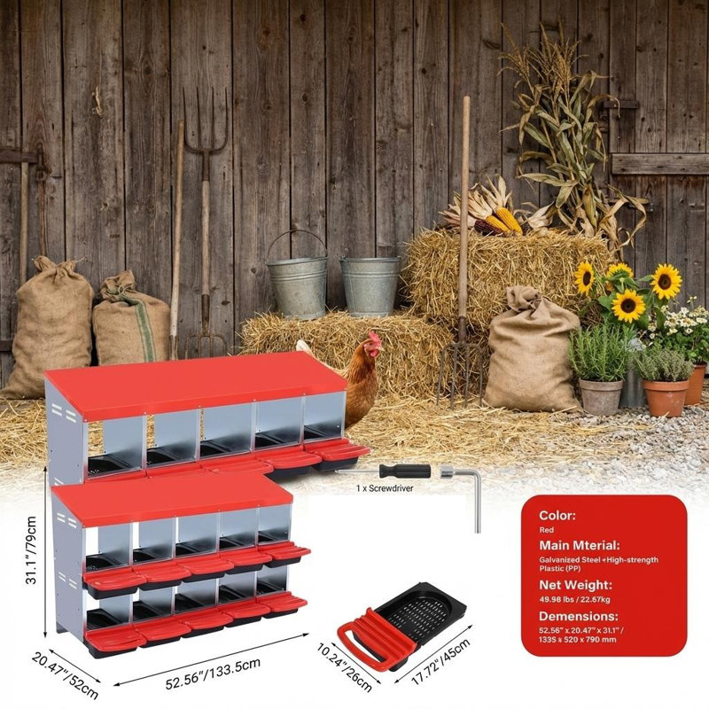 Nesting Boxes, 89.5cm H x 133.5cm W x 52cm D