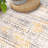 Geometric Gray/Yellow/Ivory Area Rug-524491752