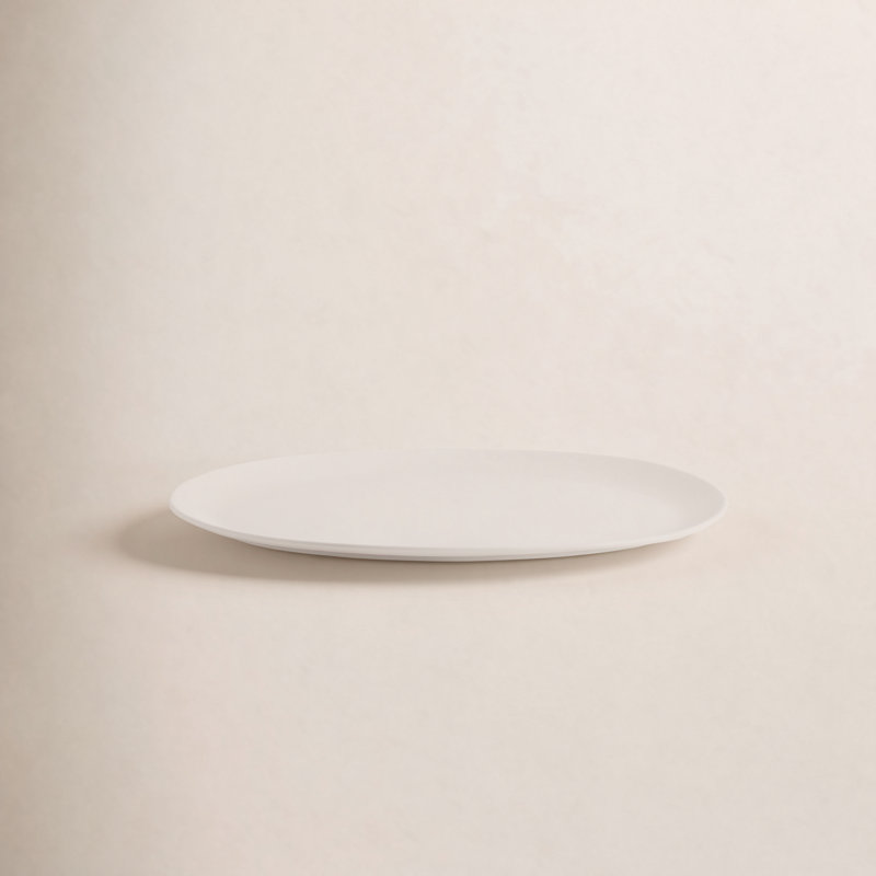 Aparte Oval Platter, White