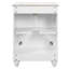 Meuble-lavabo moderne avec motif orné et charnières à fermeture en douceur-131376549