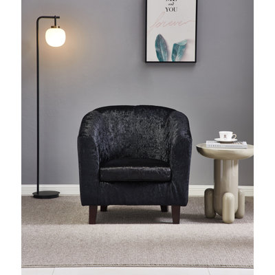 Upholstered Barrel Chair