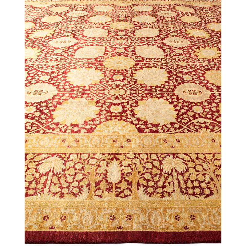 Classic One-of-a-Kind 9' 3" X 12' 6" Hand Knotted Area Rug