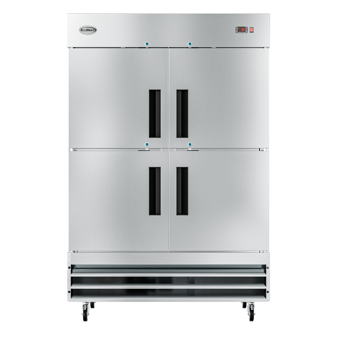 KoolMore 33" 47 Cubic Feet Smudge-Resistant Refrigerator KoolMore