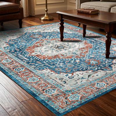 Cashmere Machine Tufted Area Rug ( Low-Pile Traditional)