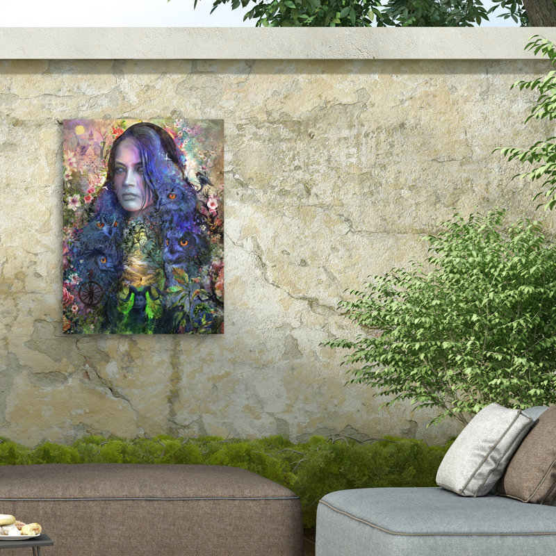 Toile d'extérieur Barrett Biggers Sleeping Beauty, H 14 po x l 19 po