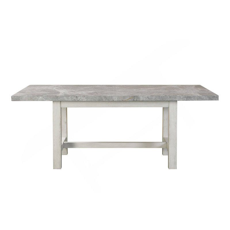 Canova - dessus de table en marbre gris - blanc
