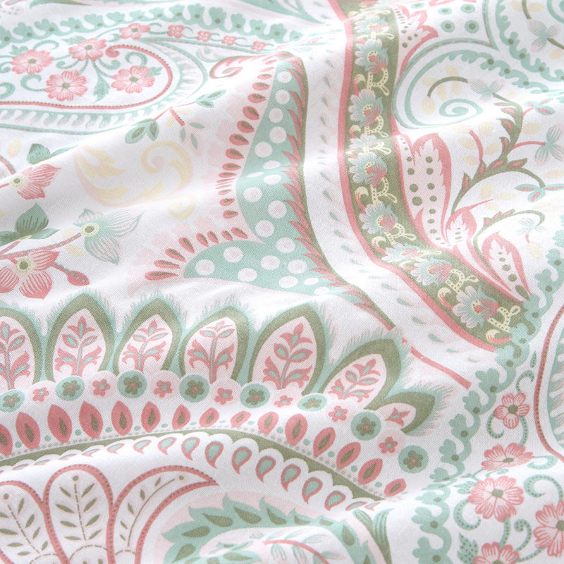 Palais Cotton Blend Duvet Cover Set with Pillowcases, Super King Duvet Cover Set + 2 Pillowcases