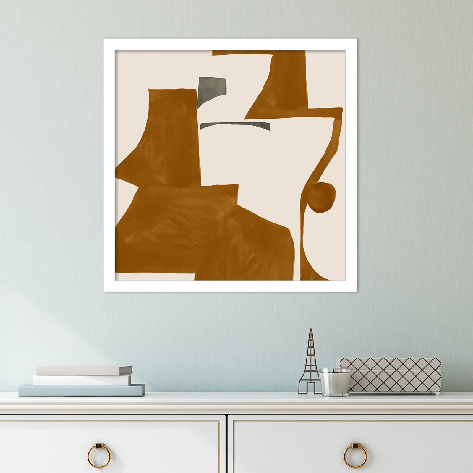 Forecast by Sozi, White, 17" H x 17" W x 1" D
