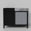 Zilara 42 " W Freestanding Standard Free Standing 1 Single Vanity Bathroom Vanity With Marble Top