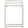 Rustic Freestanding Wooden Towel Rack With 3 Bars And Bottom Storage Shelf For Bathroom, Laundry, Or Poolside Use