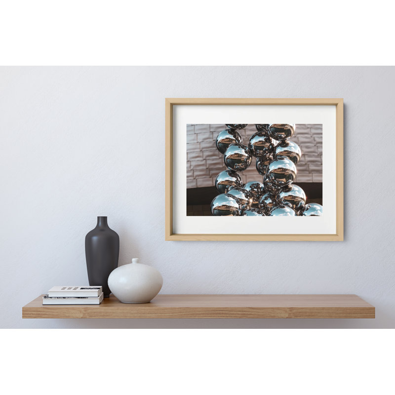Distant Eyes Print by Joseph Regan, 22" H x 26" W x 0.75" D, Natural