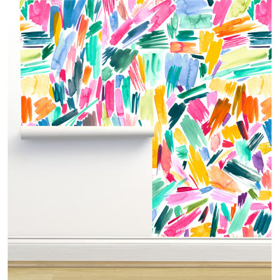 Rouleau de papier peint autocollant L 6 pi x l 24 po Ninola Designs