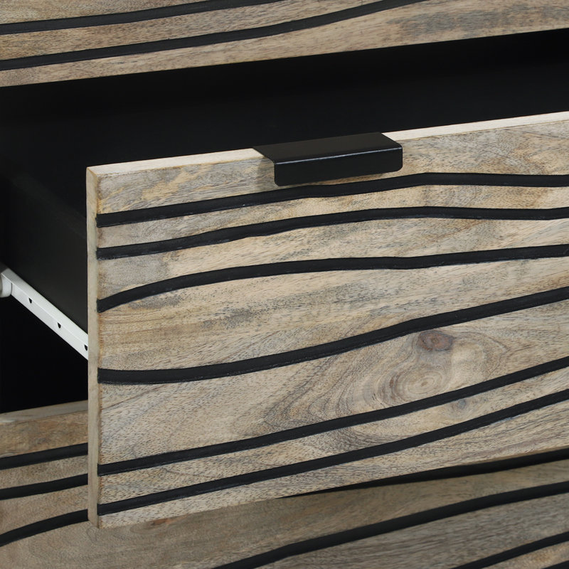 60cm Solid Wood Sideboard