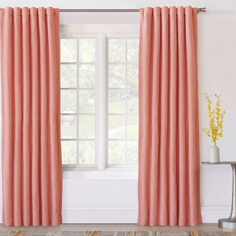 Phineas Room Darkening Curtain, 48" W x 96" L