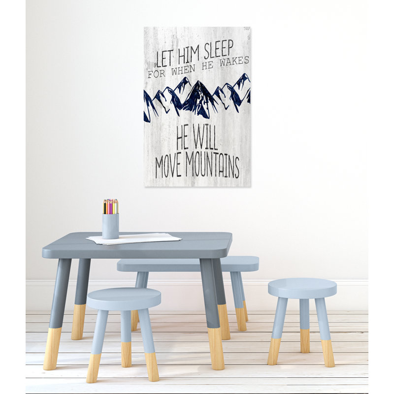 Art sur toile «Let him», H 36 po x l 24 po x P 1,5 po