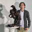 Horse Metal Garden Statue