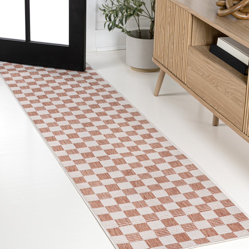 Tapis intérieur / extérieur Aimee, Tapis de couloir 2 pi x 7 pi 10 po
