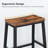 Sayaan 23.6" Counter Stool with Footrests