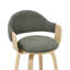 Swivel Upholstered Counter Stool-114210803-114210801