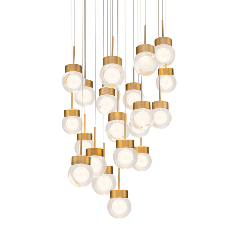Double Bubble LED Multi-Light Pendant