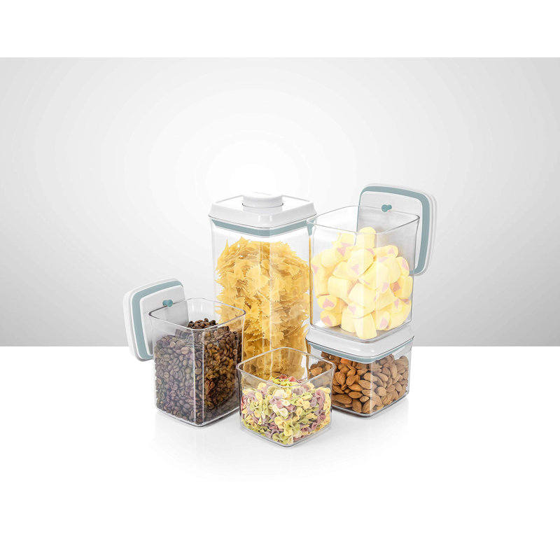 Food Storage - Set of 5 Containers and 5 Lids