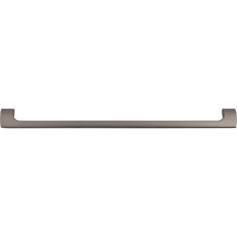 Holland Bar pull, Ash Gray, 12" Center to Center