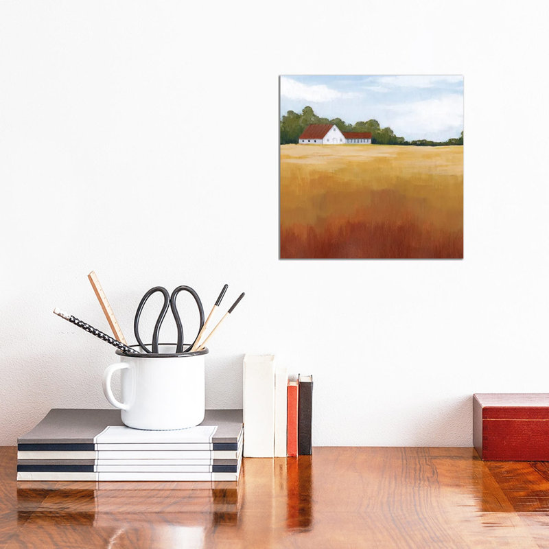 Prairie Premise I by Grace Popp - Wrapped Canvas Painting, 30.48 cm H x 30.48 cm W