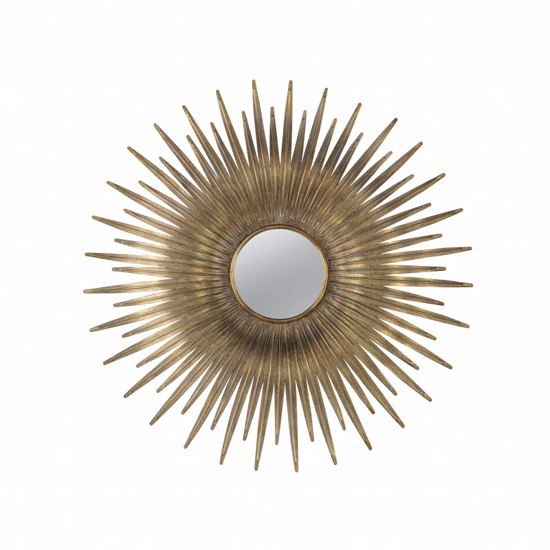 Braeville Metal Flat Wall Mirror