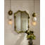 Monty Brass Framed Wall Mirror